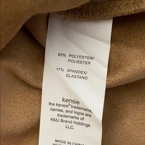 faux suede fall mini skirt - Picture 6 of 6